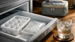 フリーザーバッグで氷を作るコツ、夏に製氷皿が足りない日の簡単対策